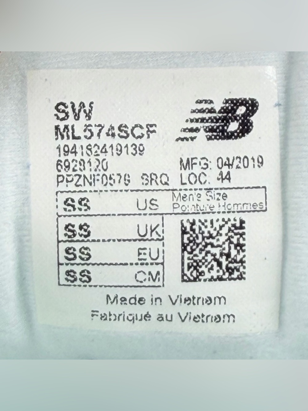PROMO - New Balance 574 'Split Sail - Mako Blue' - SAMPLE - Picture 13 of 14